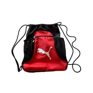 Puma Red and Black Sports Backpack